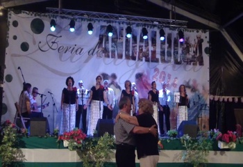 Actuación 03/06/14. Carpa Feria de Andalucía en Zaragoza - Calle Moret